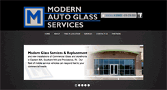 Desktop Screenshot of modernautoglass.com